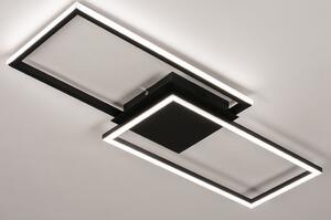Stropní LED svítidlo Villon Black (Greyhound)
