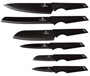 BERLINGERHAUS Sada nožů s nepřilnavým povrchem 6 ks Black Professional Line BH-2594