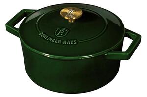 BERLINGERHAUS Pekáč s poklicí litinový 20 cm Emerald Collection BH-6517