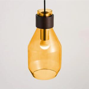 Toolight - Závěsná stropní lampa Amber - oranžová - APP434-1CP