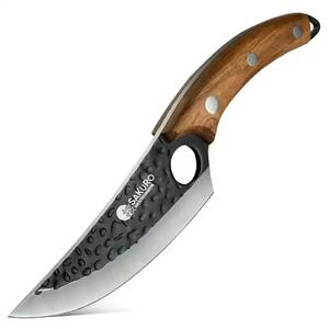 Outdoorový nůž z nerezové oceli SaKuro Palisandr s pouzdrem 14,6 cm