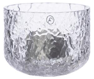 ERNST Skleněný svícen Pattern Tealight - 6 cm EF517