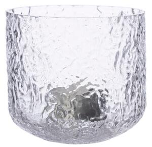 ERNST Skleněný svícen Pattern Tealight - 9 cm EF516