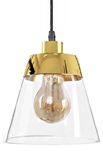Toolight - Závěsná stropní lampa Cone - zlatá - APP895-1CP