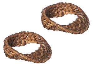 Set kroužků na ubrousky ERNST - Dark Brown EF512