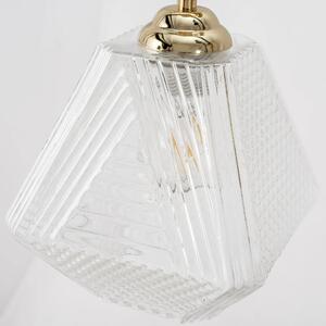 Toolight - Závěsná stropní lampa Dent - zlatá - APP1025-1CP