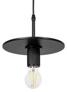 Toolight - Závěsná stropní lampa Plate - černá - APP1180-1CP
