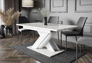 Rozkládací stůl Bronx Barva: Bianco Marble white