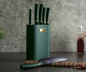 BERLINGERHAUS Sada nožů ve stojanu 7 ks Emerald Collection BH-2525