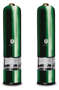 BERLINGERHAUS Mlýnek na pepř a sůl elektrický sada 2 ks Emerald Collection BH-9112