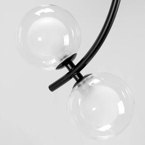 Toolight - Závěsná stropní lampa Sphera - černá - APP979-8C