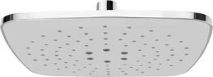 Mereo Termostatická nástěnná sprchová baterie s hadicí, ruční a talířovou hranatou sprchou 225x225mm CB60104TSB
