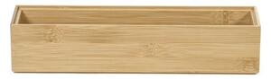 Organizér Compactor Bamboo Box, 30 x 7,5 x 6,35 cm, přírodní dřevo