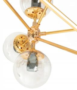 Toolight - Závěsná stropní lampa Sphera - zlatá - APP266-10C