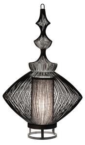 Stolní lampa Forestier, Opium, Černá, Obývací pokoj, Kov, Design