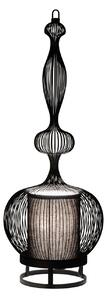 Stolní lampa Forestier, Impératrice, Černá, Obývací pokoj, Kov, Design