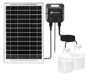 Aigostar - LED Solární lustr 2xLED/35W/12V 6000 mAh 6500K pr. 10 cm