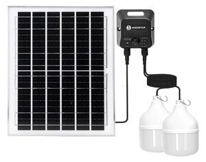 Aigostar - LED Solární lustr se senzorem 2xLED/70W/12V 12000 mAh 6500K pr. 12 cm