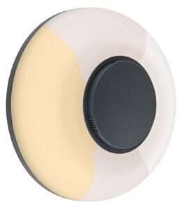 PAULMANN LED venkovní nástěnné svítidlo Aureva IP65 kruhové 220mm 2200 - 4000K 20,5W 230V antracit/bílá polykarbonát