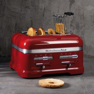 Toaster Artisan KMT4205, 4 plátkový červená matalíza KitchenAid (Barva-červená matalíza)