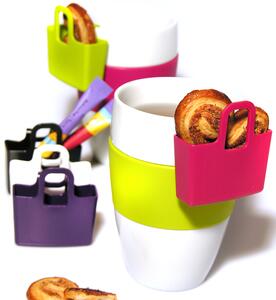 LILLI mini taška na čajové sáčky KOZIOL (barva-BÍLÁ)