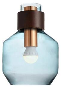 Toolight - Závěsná stropní lampa Amber - modrá - APP433-1CP