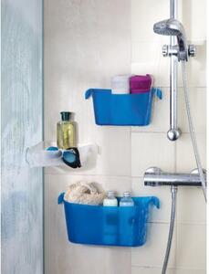 BOKS držák rohový, box, zásobník s přísavkou do koupekny na šampón, sprch. gel KOZIOL (Barva bílá)