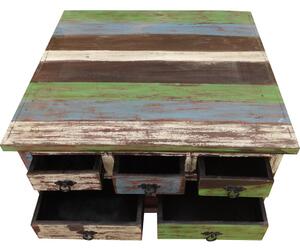 KONFERENČNÍ STOLEK, vícebarevná, dřevo, kompozitní dřevo, 88/88/47 cm Carryhome - Konferenční stolky