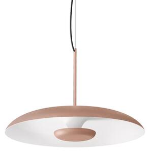 Linealight Závěsné LED svítidlo Basin_P ø48,3 cm, 25W Barva: Broskvová, Chromatičnost: 2700K