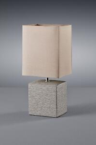 Stolní lampa Ping Brown TRIO (barva- béžová,keramika/porcelán/látka)