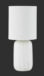 Stolní lampa Clay Alba TRIO (barva- kov, plast, textilní stínítko)