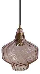 Toolight - Závěsná stropní lampa Dent - růžová - APP1123-1CP