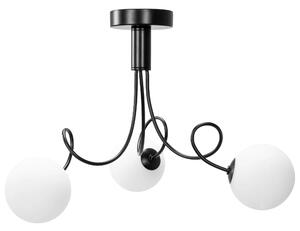 Toolight - Závěsná stropní lampa Sphera - černá - APP1154-3CP