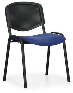 Konferenční židle Viva Mesh - černé nohy modrá