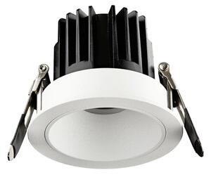 Palnas Zápustné LED svítidlo IDRIS, 12 W, 80 mm, kulaté, IP54 Barva: Bílá, Stmívání, řízení: DIP switch
