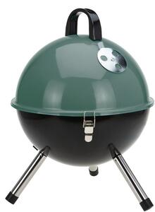 PROGARDEN Gril na dřevěné uhlí přenosný VAGGAN 31 cm zelená KO-Y64900370