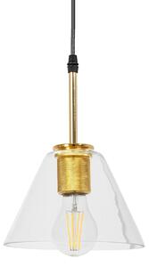 Toolight - Závěsná stropní lampa Suez - zlatá - APP1179-1CP