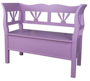 Dřevěná lavice s úložným prostorem HONEY - barva - P031