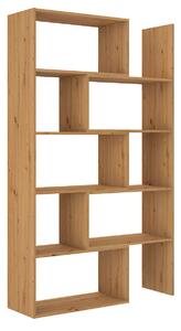 Nastavitelný regál KAROL 02 dub artisan