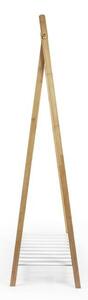 Stojan na šaty Compactor Bamboo Stender, přírodní dřevo