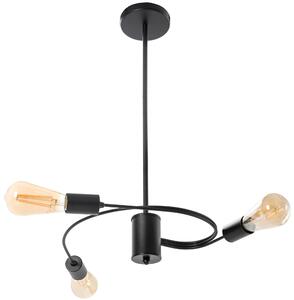 Toolight - Závěsná stropní lampa Paradise 3 - černá - APP740-3CP