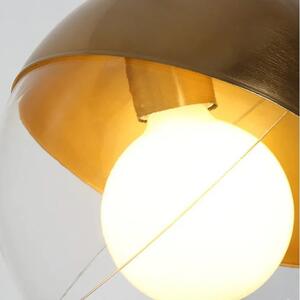 Toolight - Závěsná stropní lampa Zenit - zlatá - APP638-1CP