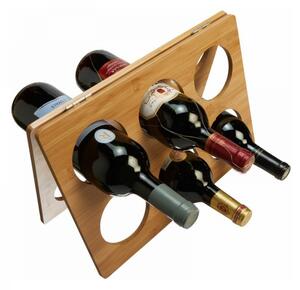 Skládací stojan na víno RTA pro 6 lahví
