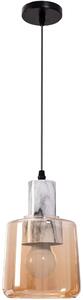 Toolight - Závěsná stropní lampa Marble - černá - APP1011-1CP