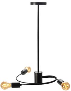 Toolight - Závěsná stropní lampa Paradise 3 - černá - APP740-3CP