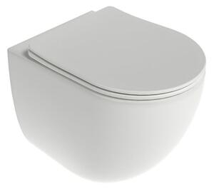 Ravak Chrome závěsné WC, včetně sedátka SoftClose, AquaSpin, bílá X03121