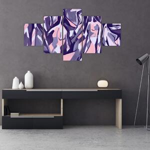 Obraz - Abstraktní ženy (125x70 cm)