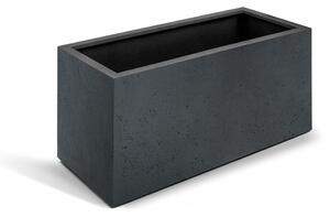 Grigio truhlík s kolečky, květináč Barva květináče: Anthracite, Rozměry: 90x40x40 cm