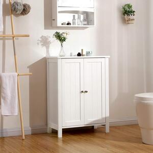 VASAGLE Koupelnová skříňka bílá 60 x 80 x 30 cm