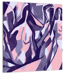 Obraz - Abstraktní ženy (30x30 cm)